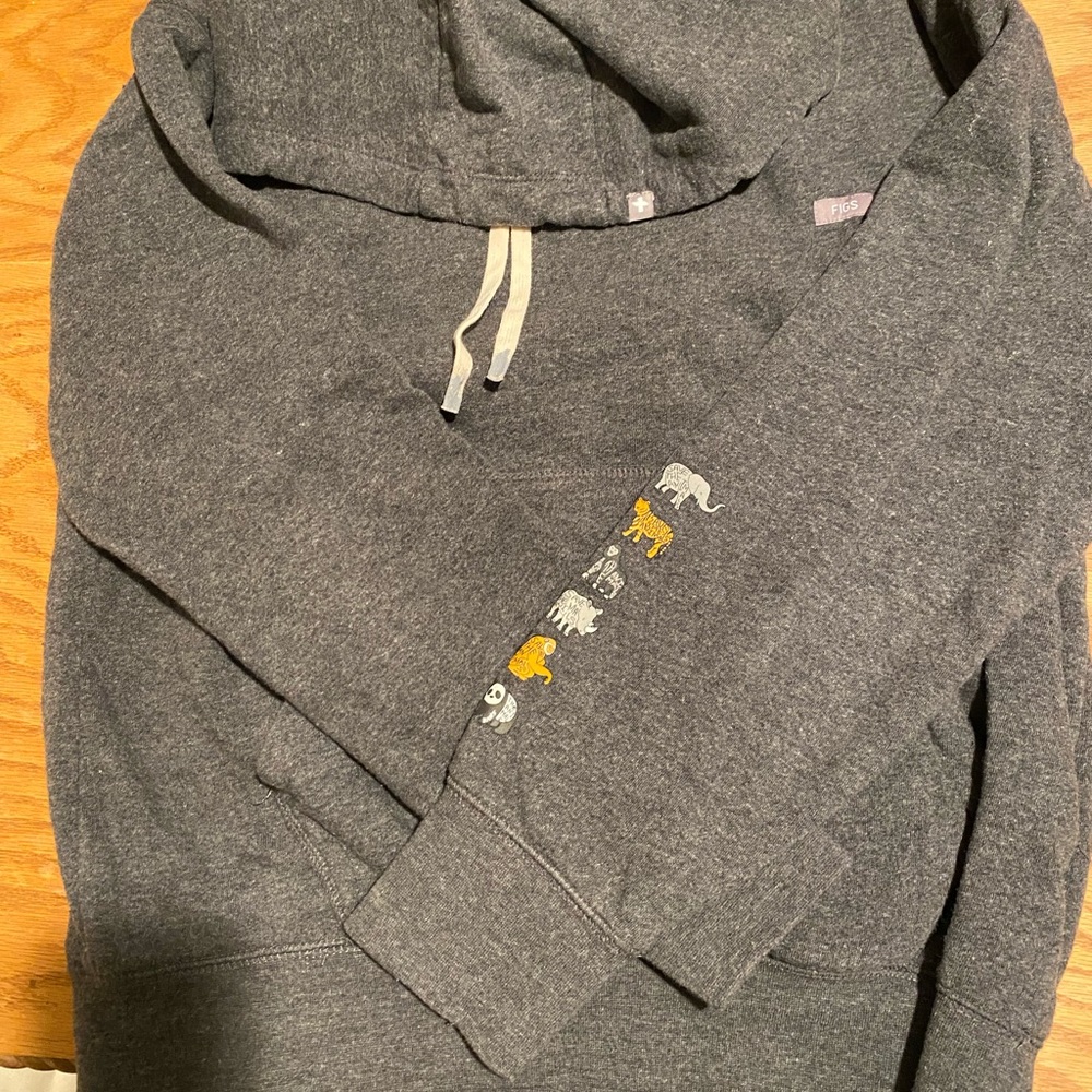 FIGS save the animals hoodie XS